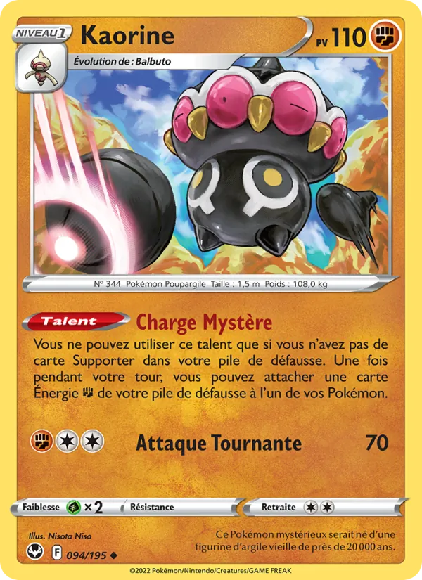 Carte Kaorine 094/195 – Tempête Argentée