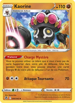Carte Kaorine 094/195 – Tempête Argentée
