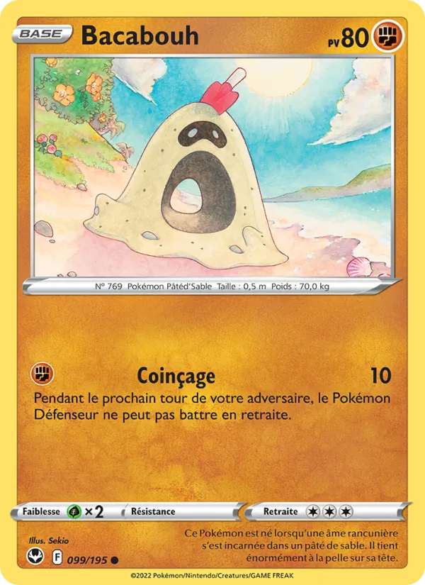 Carte Bacabouh 099/195 – Tempête Argentée
