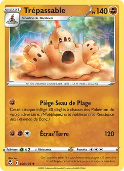 Carte Trépassable 100/195 – Tempête Argentée