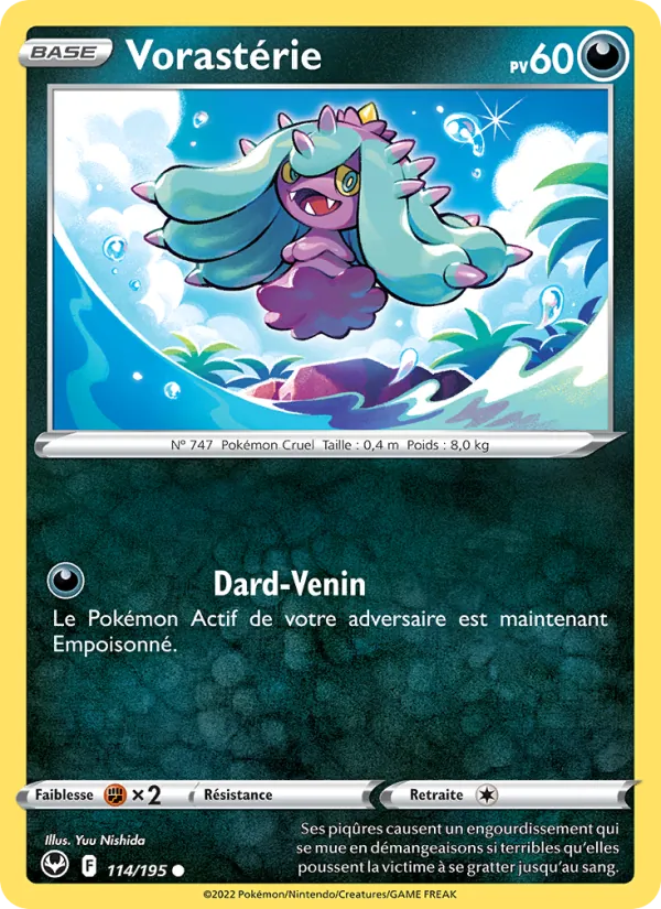 Carte Vorastérie 114/195 – Tempête Argentée