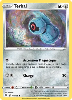Carte Terhal 117/195 – Tempête Argentée