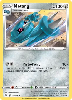Carte Métang 118/195 – Tempête Argentée