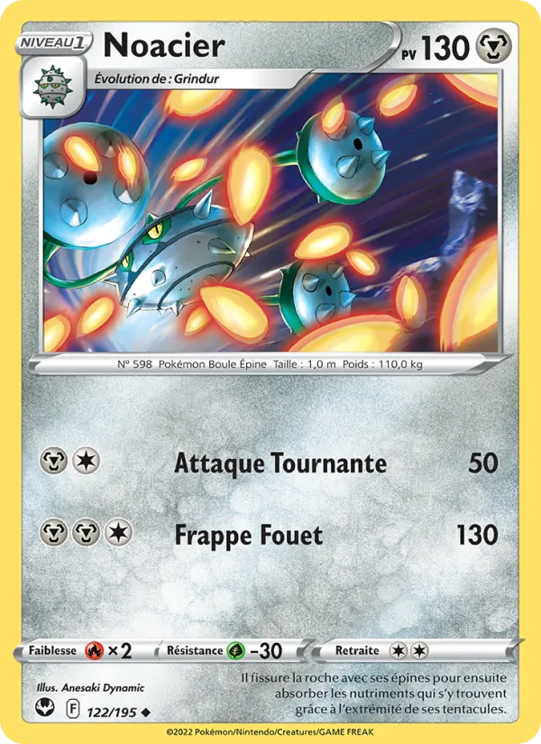 Carte Noacier 122/195 – Tempête Argentée