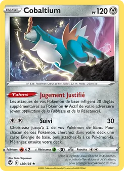 Carte Cobaltium 126/195 – Tempête Argentée