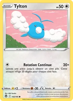 Carte Tylton 142/195 – Tempête Argentée