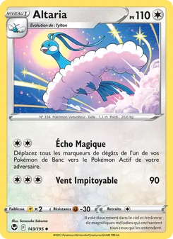 Carte Altaria 143/195 – Tempête Argentée