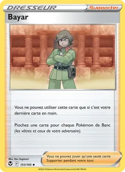 Carte Bayar 151/195 – Tempête Argentée