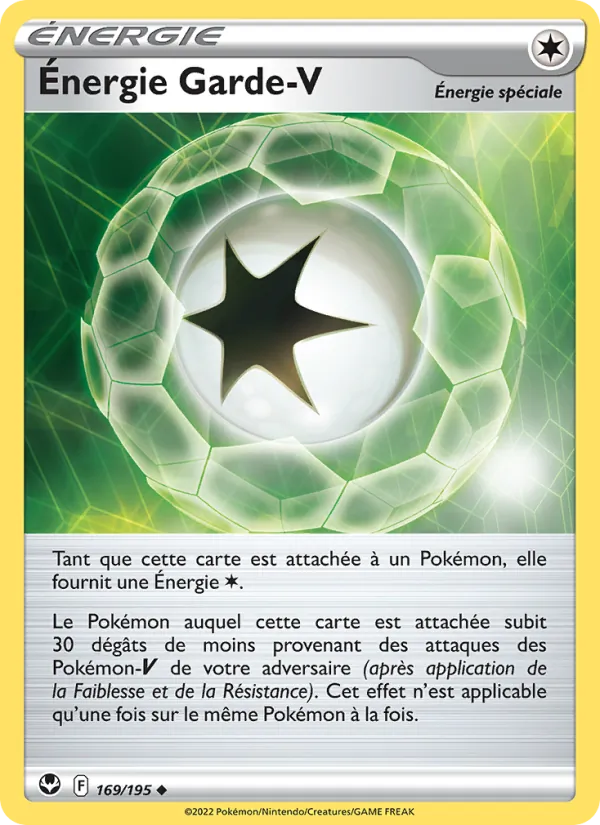 Carte Énergie Garde V 169/195 – Tempête Argentée