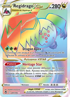 Carte Regidrago VSTAR 201/195 – Tempête Argentée