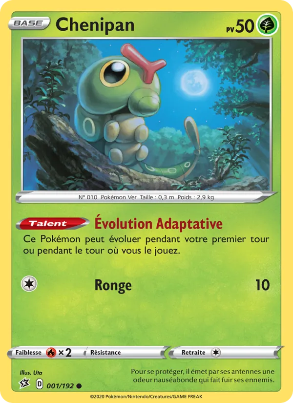 Carte Chenipan 1/192 – Clash des Rebelles