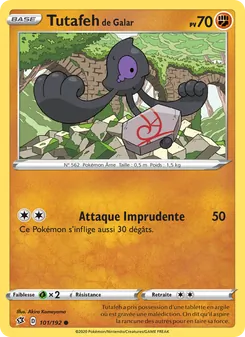 Carte Tutafeh de Galar 101/192 – Clash des Rebelles