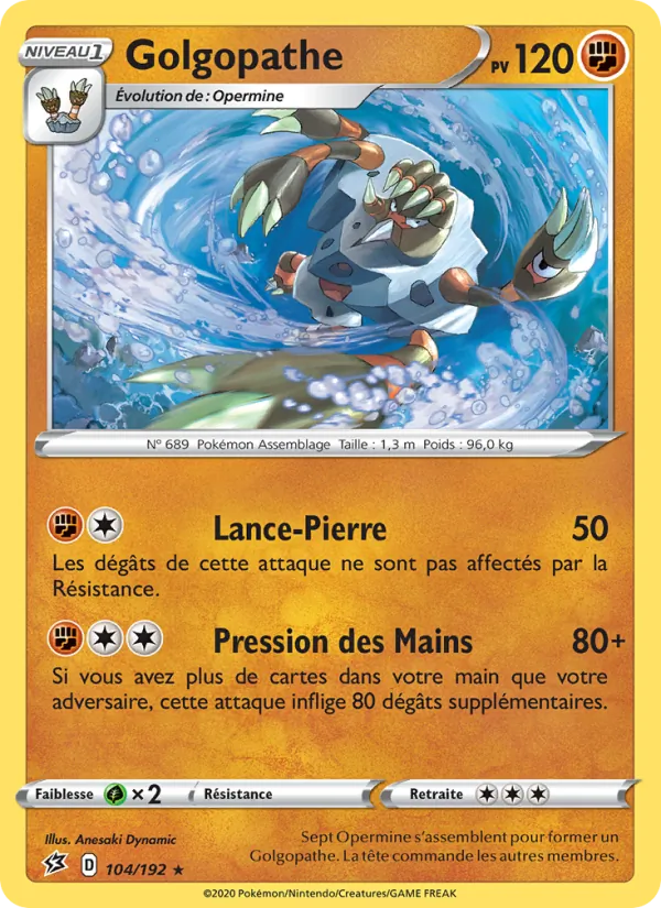 Carte Golgopathe 104/192 – Clash des Rebelles
