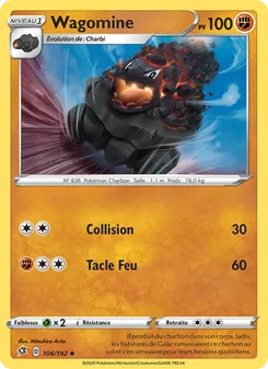 Carte Wagomine 106/192 – Clash des Rebelles