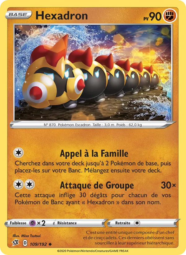Carte Hexadron 109/192 – Clash des Rebelles