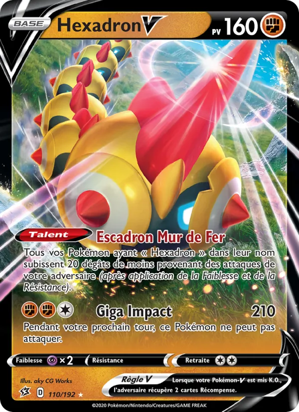 Carte Hexadron V 110/192 – Clash des Rebelles