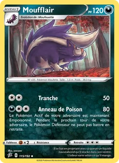 Carte Moufflair 115/192 – Clash des Rebelles