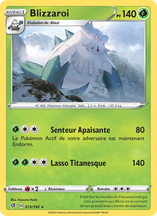 Carte Blizzaroi 13/192 – Clash des Rebelles