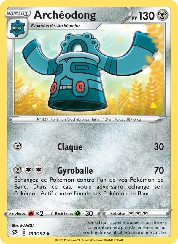 Carte Archéodong 130/192 – Clash des Rebelles