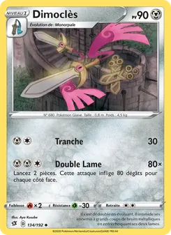 Carte Dimoclès 134/192 – Clash des Rebelles