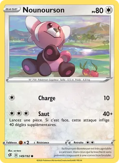 Carte Nounourson 149/192 – Clash des Rebelles