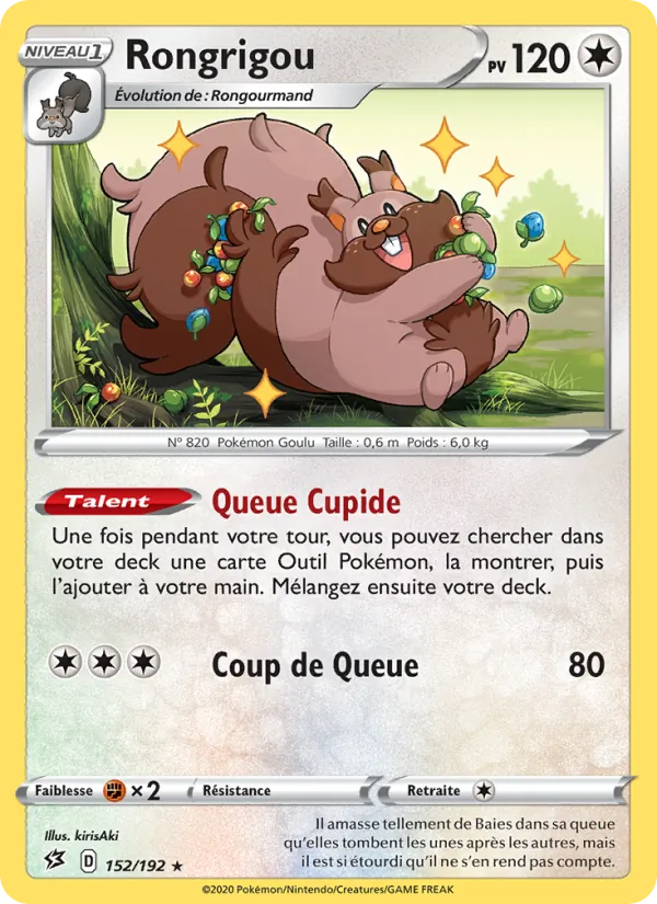 Carte Rongrigou 152/192 – Clash des Rebelles