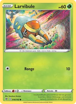 Carte Larvibule 16/192 – Clash des Rebelles