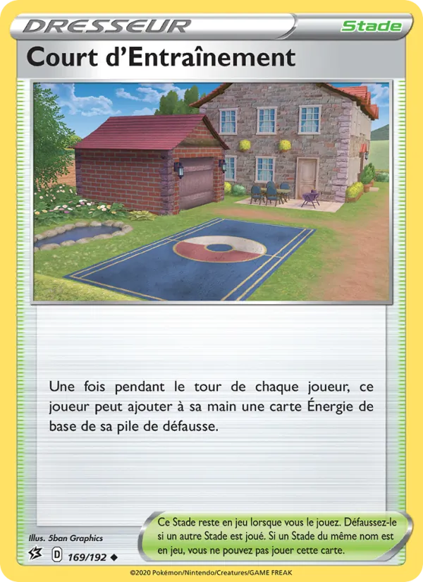 Carte Court d'Entraînement 169/192 – Clash des Rebelles