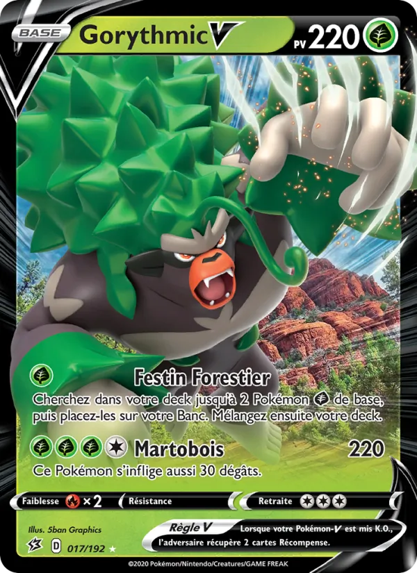 Carte Gorythmic V 17/192 – Clash des Rebelles