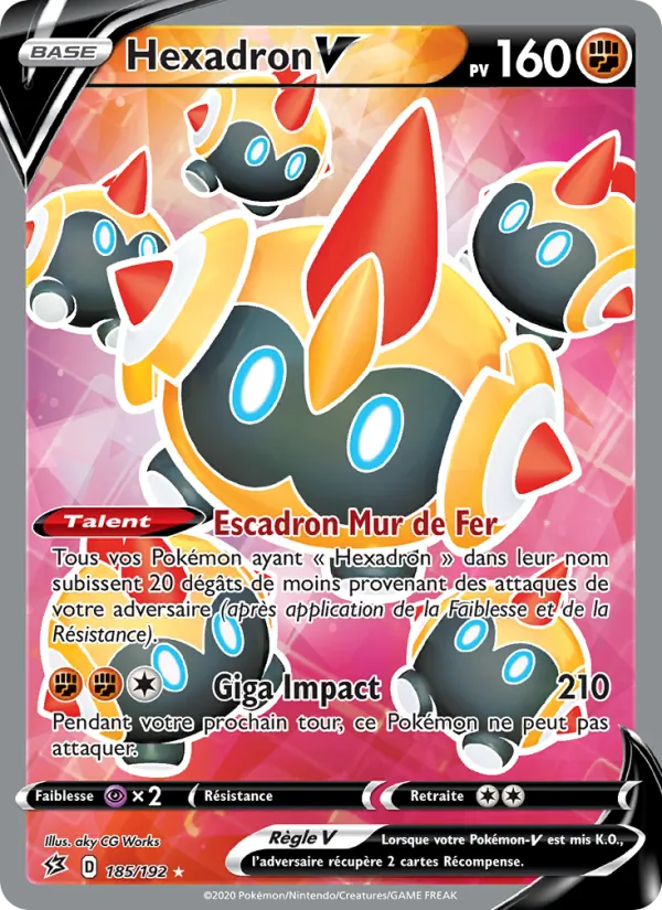 Carte Hexadron V 185/192 – Clash des Rebelles