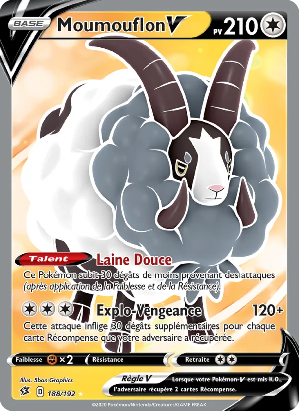 Carte Moumouflon V 188/192 – Clash des Rebelles