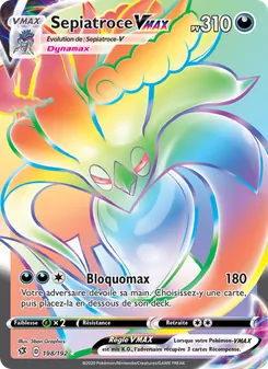 Carte Sepiatroce VMAX 198/192 – Clash des Rebelles