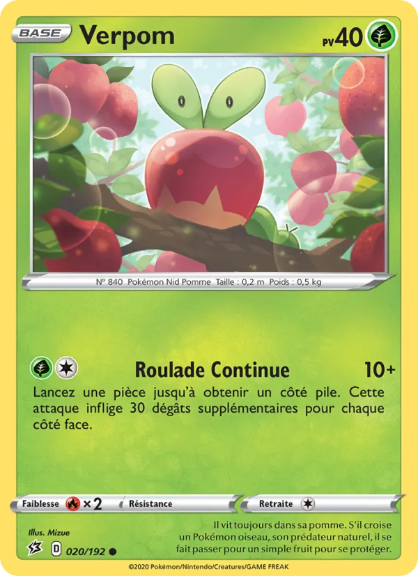 Carte Verpom 20/192 – Clash des Rebelles
