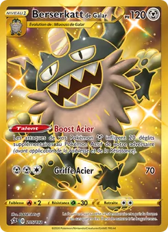 Carte Berserkatt de Galar 205/192 – Clash des Rebelles