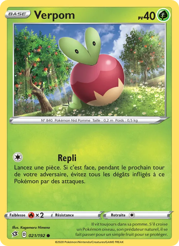 Carte Verpom 21/192 – Clash des Rebelles