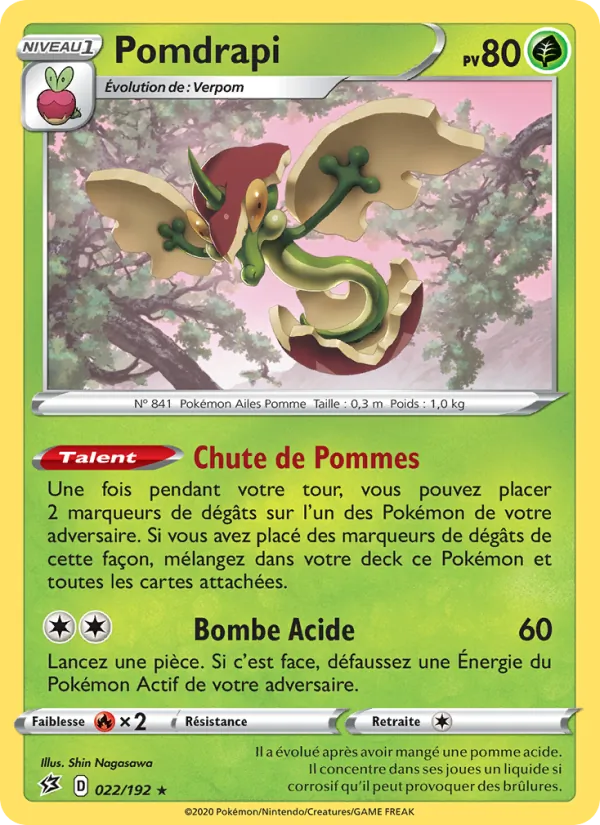 Carte Pomdrapi 22/192 – Clash des Rebelles