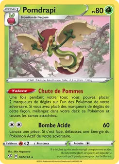 Carte Pomdrapi 22/192 – Clash des Rebelles