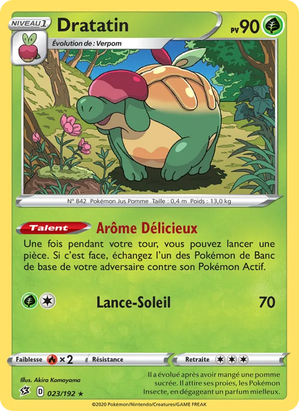 Carte Dratatin 23/192 – Clash des Rebelles