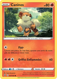 Carte Caninos 27/192 – Clash des Rebelles