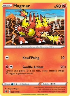 Carte Magmar 29/192 – Clash des Rebelles