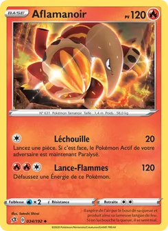 Carte Aflamanoir 34/192 – Clash des Rebelles
