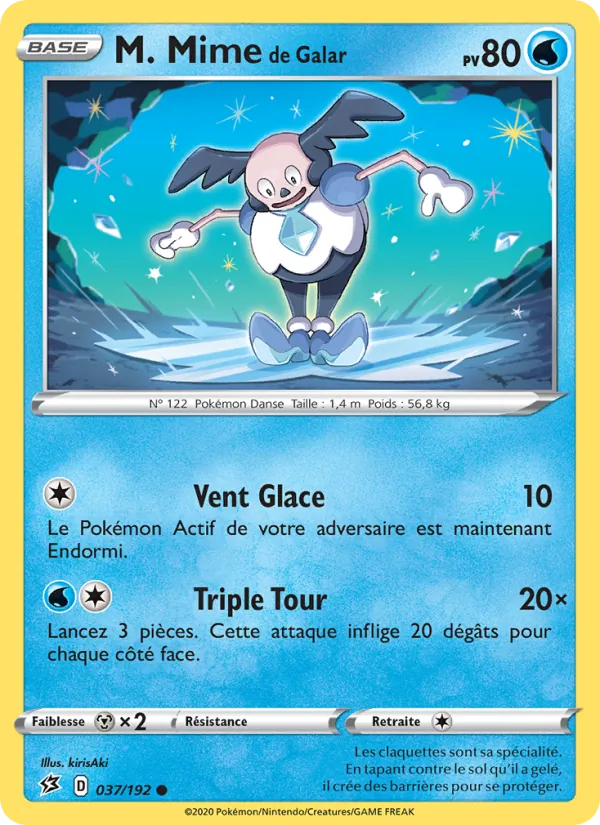 Carte M. Mime de Galar 37/192 – Clash des Rebelles