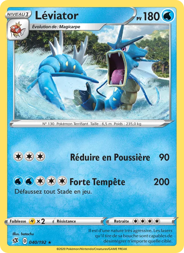 Carte Léviator 40/192 – Clash des Rebelles