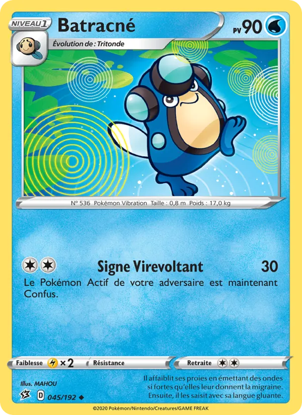 Carte Batracné 45/192 – Clash des Rebelles