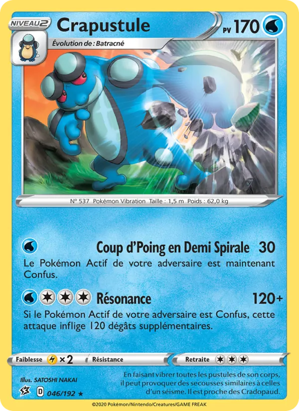 Carte Crapustule 46/192 – Clash des Rebelles