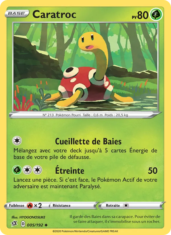 Carte Caratroc 5/192 – Clash des Rebelles