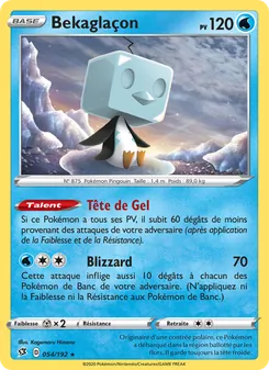 Carte Bekaglaçon 54/192 – Clash des Rebelles
