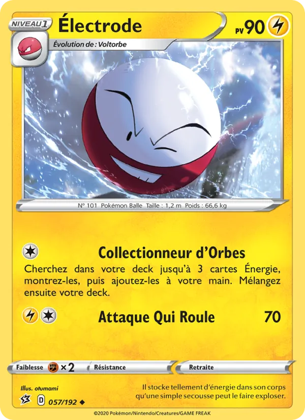 Carte Électrode 57/192 – Clash des Rebelles