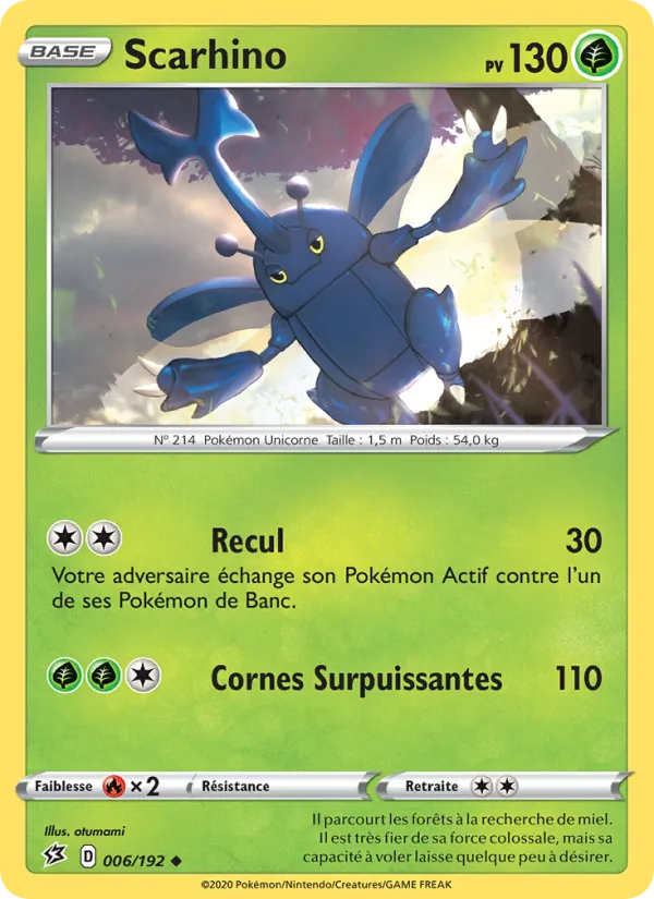 Carte Scarhino 6/192 – Clash des Rebelles