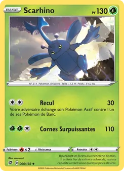 Carte Scarhino 6/192 – Clash des Rebelles